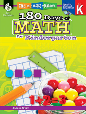 cover image of 180 Days of Math for Kindergarten
